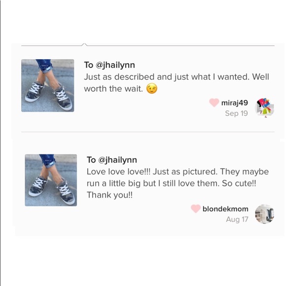 Canvas camo slip on sneakers - Picture 6 of 7